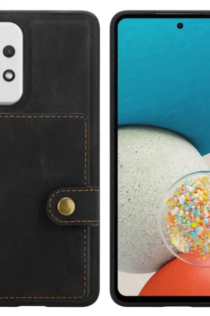 Top Vente ShieldCase Standing en cuir Samsung Galaxy A53 (noir)