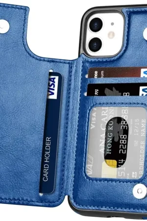 Offre Limitée ShieldCase Étui portefeuille iPhone 12 (bleu)