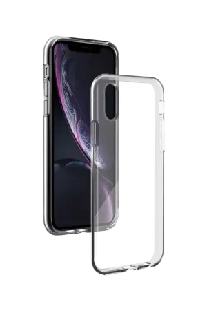Coque iPhone XR Silisoft souple Transparente Bigben Haute Qualité