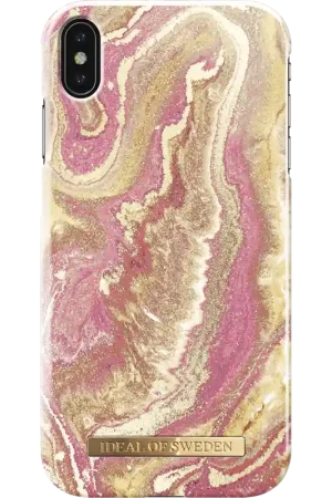 Coque Fashion iPhone XS Max Golden Blush Marble Ideal Of Sweden Commander Maintenant