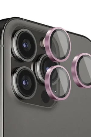 Top Vente Verre trempé caméra rose pour iPhone 13 Pro/Max