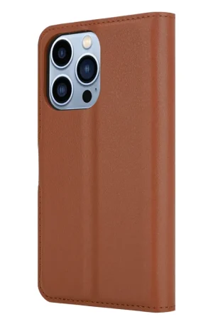Offre Exclusive ShieldCase Étui portefeuille iPhone 14 Pro (marron)