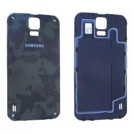 Retour Gratuit Coque Arrière Samsung Galaxy S5 Active (G870F) Gh98-35710C Kaki Origine