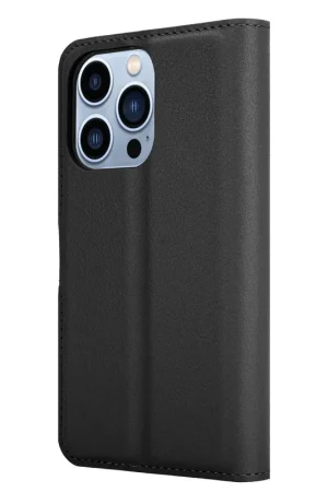 Usine Directe ShieldCase Étui portefeuille iPhone 14 Pro (noir)