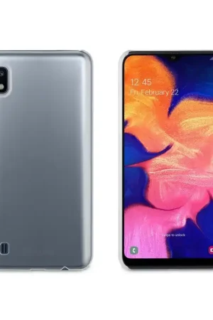 Seulement Aujourd’hui Coque Samsung Galaxy A10 - Muvit for Change Recycletk transparente
