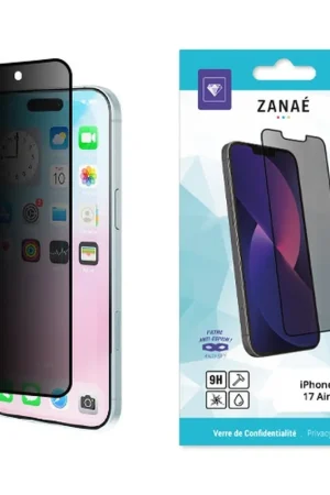 Verre Trempé de Confidentialité iPhone 17 Air Prix Choc