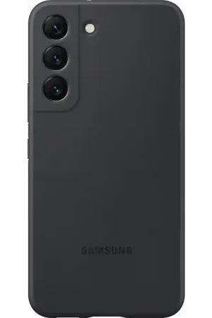 Coque Samsung G S22 5G Silicone Noire Samsung Soldes