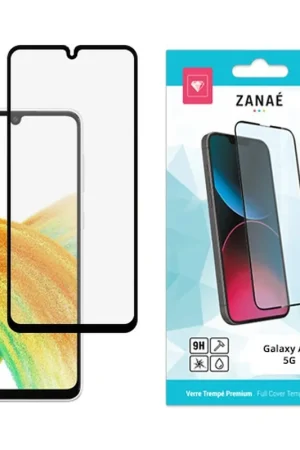 Verre trempé Full Cover Galaxy A33 5G Noir Must-Have