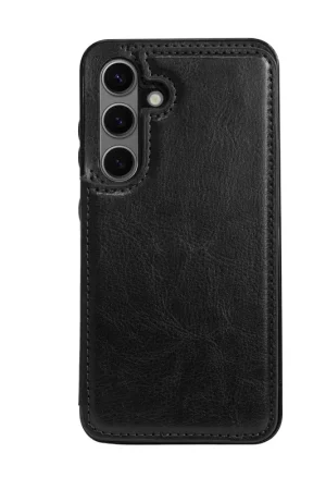 ShieldCase Étui portefeuille pour Samsung Galaxy S24 (noir) Must-Have