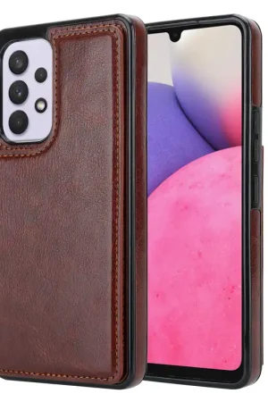 ShieldCase Samsung Galaxy A33 (Marron) Marque