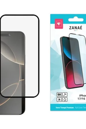 Vente Flash Verre trempé Full Cover iPhone 17/16 Pro