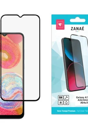Verre trempé Full Cover noir pour Galaxy Petit Prix