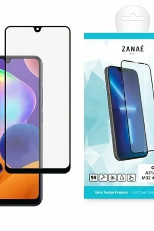Verre trempé Full Cover noir pour Galaxy A22/A31 Super Prix