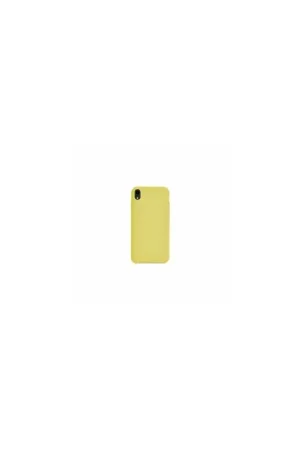 Coque iPhone XR - soft touch jaune citron Paiement Sécurisé