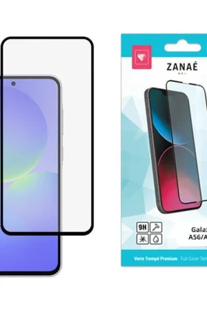 Promotion Saisonnière Verre trempé Full Cover Noir pour Galaxy A36/A56