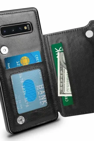 Acheter En Ligne ShieldCase Étui portefeuille Samsung Galaxy S10 (noir)