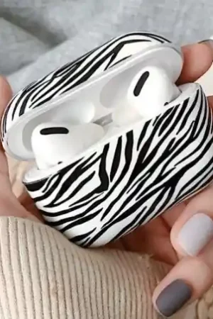 Bon Plan ShieldCase Étui rigide Airpods Pro style zèbre