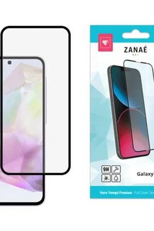 Seulement Aujourd’hui Verre trempé Full Cover pour Galaxy A55 / A35 Noir