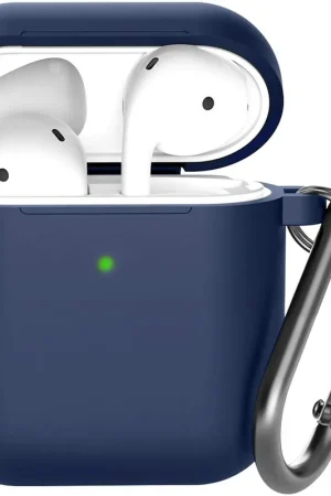 Shield Étui silicone AirPods 2 (bleu foncé) Expédié Aujourd’hui