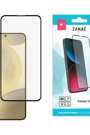 Verre trempé Full Cover pour Galaxy S24/S25 Noir Affaire À Saisir
