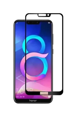 Verre trempé Full Cover pour Honor 8C Noir Soldes