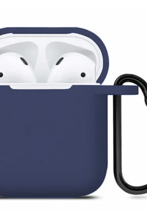 Vente Directe ShieldCase Étui silicone Airpods (bleu foncé)