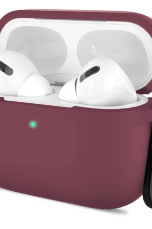 Quantité Limitée ShieldCase Étui silicone Airpods Pro (bourgogne)