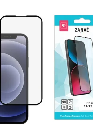 Verre trempé Full Cover pour iPhone 12/12 Pro Paiement Sécurisé