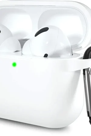 ShieldCase Étui silicone Apple Airpods Pro (blanc) Seulement Aujourd’hui