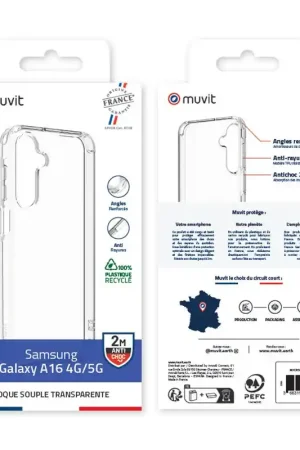 Dernier Modèle COQUE TRANSPARENTE SAMSUNG GALAXY A16 4G/5G