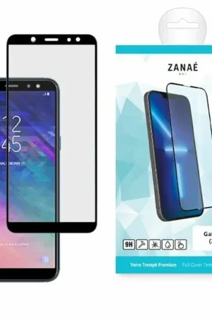 Verre trempé Full Cover pour Samsung Galaxy A6 (2018) Noir Vente Flash