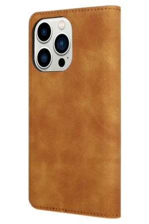 Prix Réduit Coverzs Étui de téléphone de luxe iPhone 14 Pro (marron)