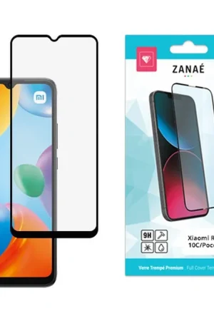 Verre trempé Full Cover pour Xiaomi Redmi 10C/Poco C40 Promotion Saisonnière