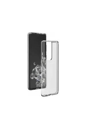 Certifié Coque Samsung G S21 Ultra 5G Silisoft souple Transparente Bigben