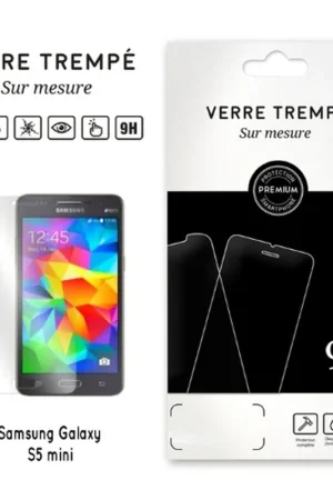 Promotion Verre trempé Galaxy S5 Mini