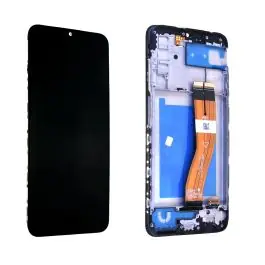 Écran Samsung Galaxy A03S (A037G) Noir + Châssis Reconditionné (PIEC) Vente Flash