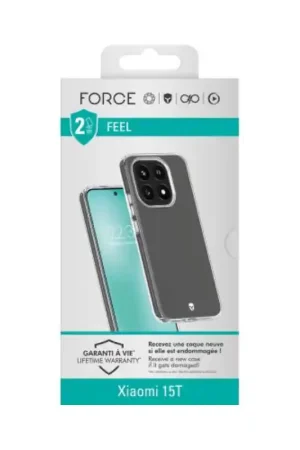 Coque renforcée Xiaomi 15T FEEL 2m Transparente + Garantie à vie FC Offre Limitée