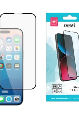 Verre trempé noir iPhone 17 Pro Max Bon Plan