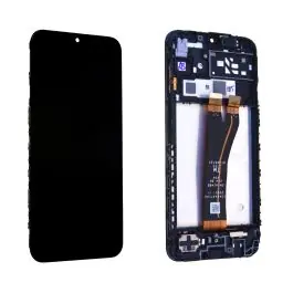 Solde Écran Samsung Galaxy A14 4G (A145F) Version Non EU Noir + Châssis Origine