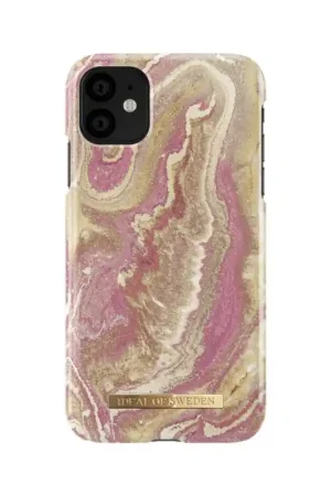 Coque Fashion iPhone 11 Golden Blush Marble Ideal Of Sweden Bon Plan