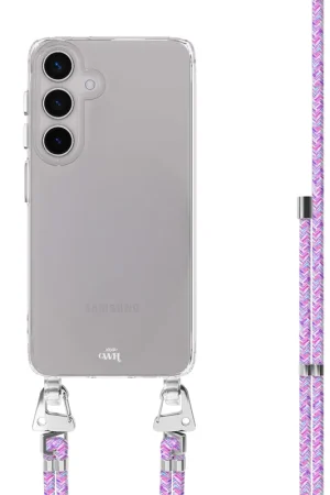 Pas Cher xoxo Wildhearts Samsung Galaxy S23 Plus - Purple Fever coque avec cordon