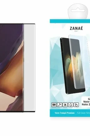 Verre trempé pour Galaxy Note 20 Ultra noir Petit Prix