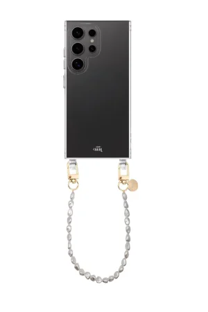 Livraison Gratuite xoxo Wildhearts Samsung Galaxy S23 Ultra - Pearlfection coque avec cordon - court
