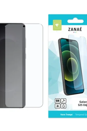 Verre trempé pour Galaxy S25 Edge Transparent Dernier Modèle