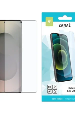 Verre trempé pour Galaxy S25 Ultra Transparent Prix Promo