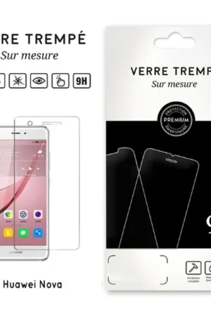 Verre trempé pour Huawei Nova Transparent Bon Plan