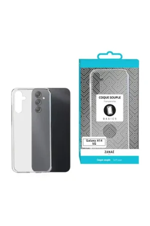 Coque Samsung Galaxy A14 4G / 5G softgel transparente Dernier Modèle