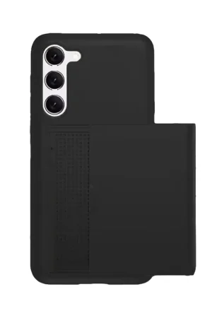 Quantité Limitée ShieldCase Samsung Galaxy S25 Plus coque porte-cartes avec curseur (noir)