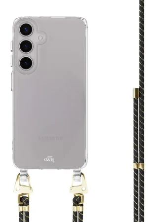 xoxo Wildhearts Samsung Galaxy S25 Plus - Gold Goddess coque avec cordon Livraison Express