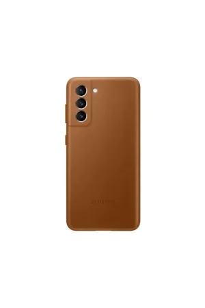 Coque Samsung G S21 5G en Cuir Brown Samsung Livraison Gratuite